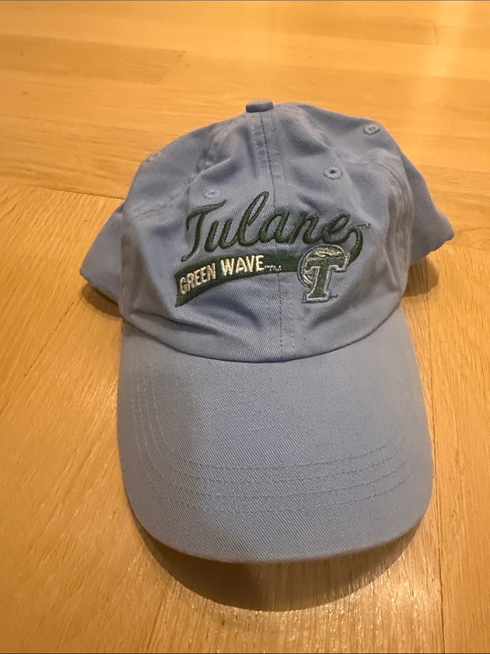 Champion Light Blue Tulane Green Wave Baseball Cap